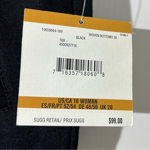 Anne Klein black dress pants. NWT. - Picture 4 of 8